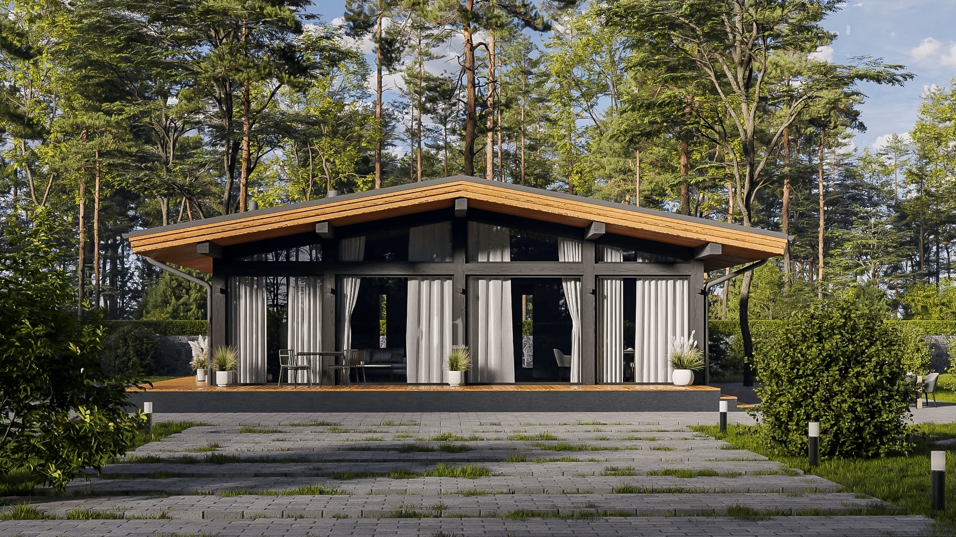 Prefab CLT House Project ORIAN 103 House Kit KOLEO Prefab CLT House Project ORIAN 103 House Kit KOLEO