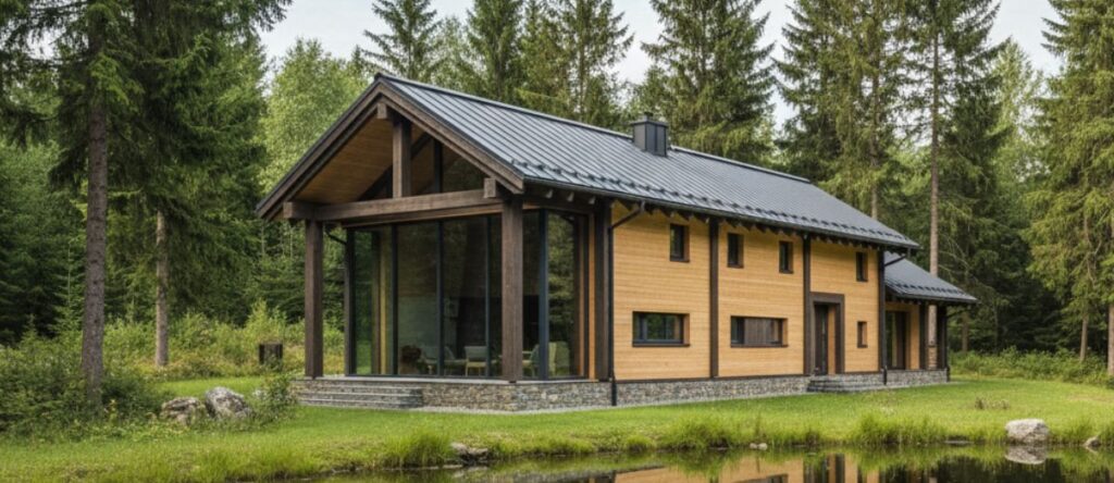 ерево набуває форми майбутнього — автоматизована точність Hundegger і Weinmann