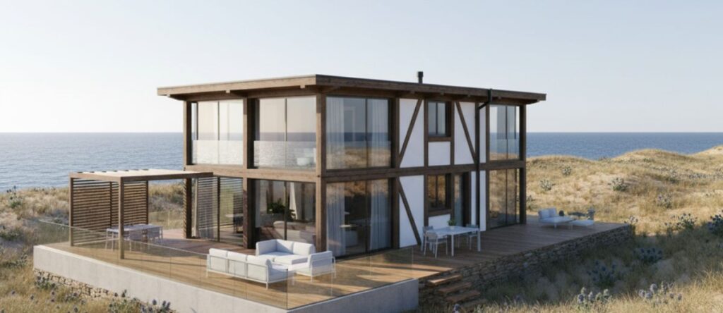 ІДЕАЛЬНА АКУСТИКА В ЕКОЛОГІЧНОМУ БУДИНКУ З CLT 4 Ефективні акустичні рішення для екобудинку: CLT панелі, ізоляція, дерев’яна гармонія