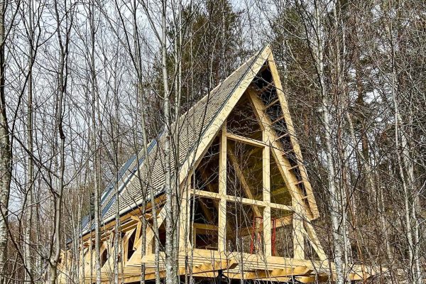 а фрейм будинок проект а120