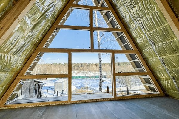 а фрейм будинок проект а150