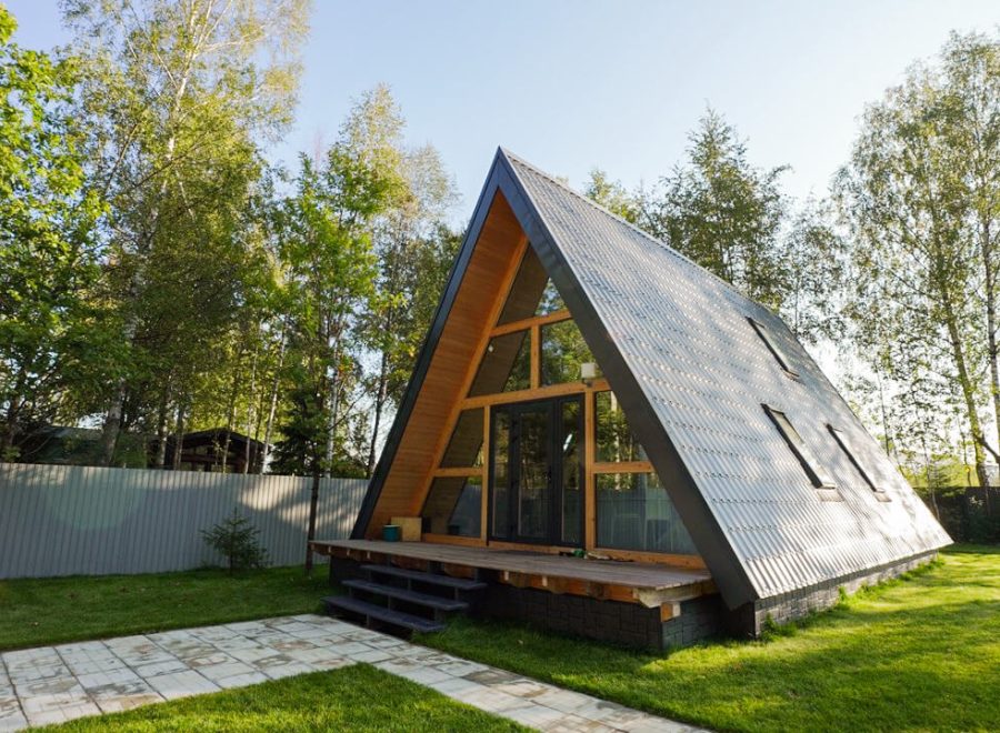 а фрейм будинок проект а77