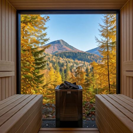 фото_Монтаж панорамних вікон в лазні_КОЛЕО