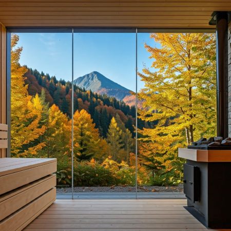 фото_Лазня з великими вікнами проект_КОЛЕО