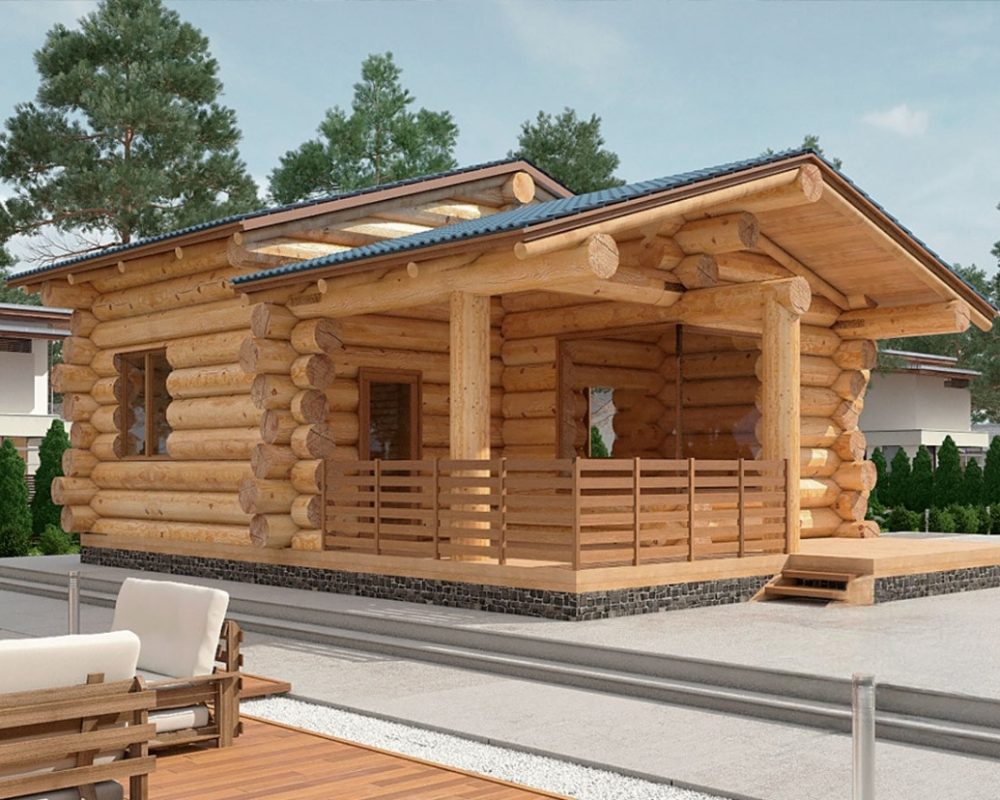 побудувати баню з дерева баня 06 проєкт зруб
