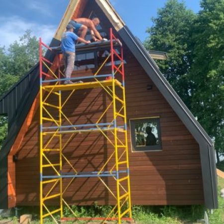 A-FRAME HOUSE 40 фото_трикутний будинок під ключ без посередників_КОЛЕО