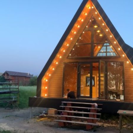 A-FRAME HOUSE 53 фото_придбати трикутний будинок під ключ_КОЛЕО