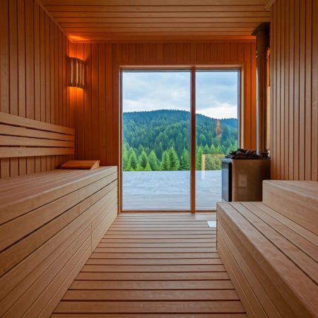 фото_Архітектура лазні з панорамним видом_КОЛЕО